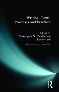 Book Cover for Writing by Christopher N Candlin, Ken Hyland