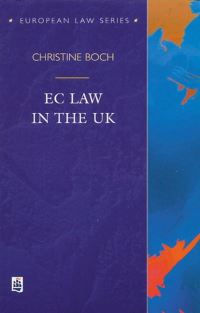Book Cover for EC Law in the UK by Christine Boch