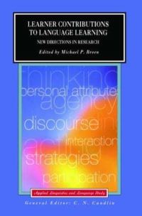 Book Cover for Learner Contributions to Language Learning by Michael P Breen