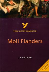 Book Cover for Moll Flanders, Daniel Defoe by Delia Dick