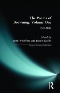 Book Cover for The Poems of Browning by Robert Browning, John Woolford, Daniel Karlin