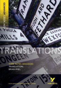 Book Cover for Translations, Brian Friel by John Brannigan, Tony Corbett