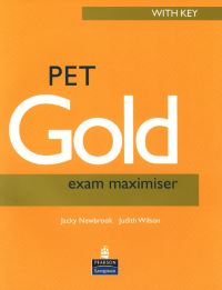 Book Cover for PET Gold Exam Maximiser With Key New Edition by Jacky Newbrook, Judith Wilson