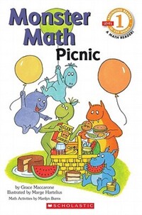 Book Cover for Monster Math Picnic by Grace Maccarone, Marilyn Burns, Margaret A Hartelius