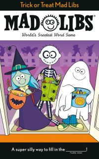 Book Cover for Trick or Treat Mad Libs by Tristan Roarke, Mad Libs