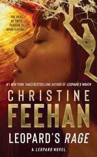 Book Cover for Leopard's Rage by Christine Feehan, Copyright Paperback Collection Library of Congress