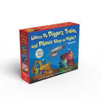 Book Cover for Where Do Diggers, Trains, and Planes Sleep at Night? by Brianna Caplan Sayres