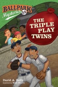Book Cover for The Triple Play Twins by David A Kelly