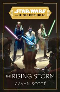 Book Cover for The Rising Storm by Cavan Scott
