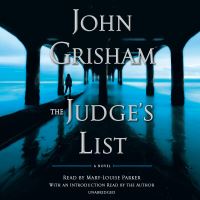 Book Cover for The Judge's List by John Grisham