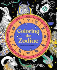 Book Cover for Coloring the Zodiac by Christina Haberkern