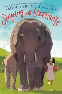 Book Cover for Singing With Elephants by Margarita Engle
