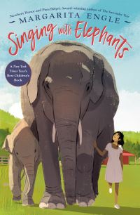 Book Cover for Singing With Elephants by Margarita Engle