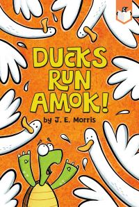 Book Cover for Ducks Run Amok! by J E Morris