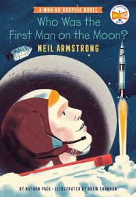 Book Cover for Who Was the First Man on the Moon? by Nathan Page