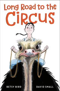 Book Cover for Long Road to the Circus by Betsy Bird