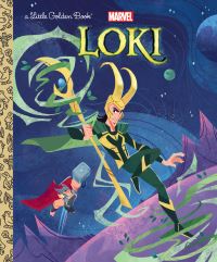 Book Cover for Loki by Arie Kaplan, Marvel Animation (Firm), Random House Children's Books