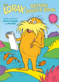 Book Cover for The Lorax Deluxe Doodle Book. A Lorax Book by Random House