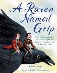 Book Cover for A Raven Named Grip by Marilyn Singer