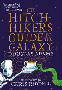 Book Cover for The Hitch-Hiker's Guide to the Galaxy by Douglas Adams