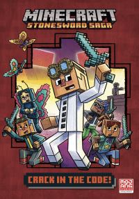 Book Cover for Crack in the Code! (Minecraft Stonesword Saga #1). A Stepping Stone Book (TM) by Nick Eliopulos