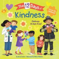 Book Cover for The 12 Days of Kindness by Jenna Lettice