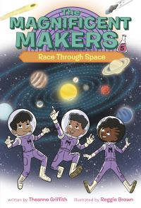 Book Cover for Race Through Space by Theanne Griffith