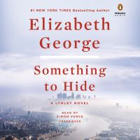 Book Cover for Something to Hide by Elizabeth George
