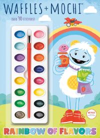 Book Cover for Rainbow of Flavors (Waffles + Mochi) by Golden Books
