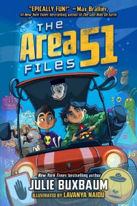 Book Cover for The Area 51 Files by Julie Buxbaum