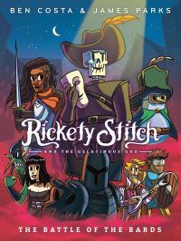 Book Cover for Rickety Stitch and the Gelatinous Goo Book 3: The Battle of the Bards by James Parks