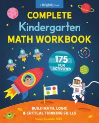 Book Cover for Complete Kindergarten Math Workbook by Naoya Imanishi
