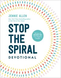 Book Cover for Stop the Spiral Devotional by Jennie Allen
