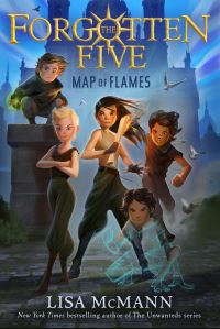 Book Cover for Map of Flames by Lisa McMann