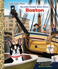 Book Cover for My Little Golden Book About Boston by Judy Katschke