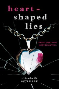 Book Cover for Heart-Shaped Lies by Elizabeth Agyemang