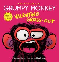 Book Cover for Grumpy Monkey Valentine Gross-Out by Suzanne Lang
