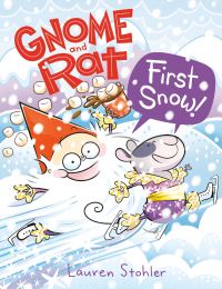 Book Cover for Gnome and Rat by Lauren Stohler