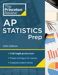 Book Cover for Princeton Review AP Statistics Prep, 2024 by The Princeton Review
