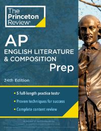 Book Cover for Princeton Review AP English Literature & Composition Prep, 2024 by The Princeton Review