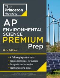 Book Cover for Princeton Review AP Environmental Science Premium Prep, 19th Edition by The Princeton Review