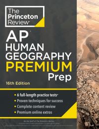 Book Cover for Princeton Review AP Human Geography Premium Prep, 16th Edition by The Princeton Review