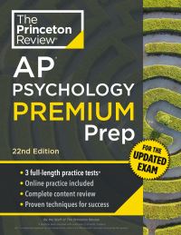 Book Cover for Princeton Review AP Psychology Premium Prep, 22nd Edition by The Princeton Review