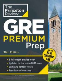 Book Cover for Princeton Review GRE Premium Prep, 36th Edition by The Princeton Review