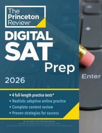 Book Cover for Princeton Review Digital SAT Prep, 2026 by The Princeton Review