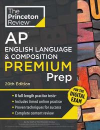 Book Cover for Princeton Review AP English Language & Composition Premium Prep, 20th Edition by The Princeton Review