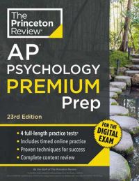 Book Cover for Princeton Review AP Psychology Premium Prep, 23rd Edition by The Princeton Review