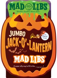 Book Cover for Jumbo Jack-O'-Lantern Mad Libs by 