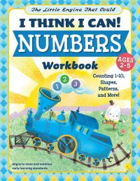 Book Cover for The Little Engine That Could: I Think I Can! Numbers Workbook by Wiley Blevins