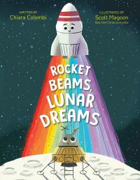 Book Cover for Rocket Beams, Lunar Dreams by Chiara Colombi
